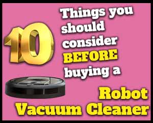 10 Characteristics Robot Vacuum