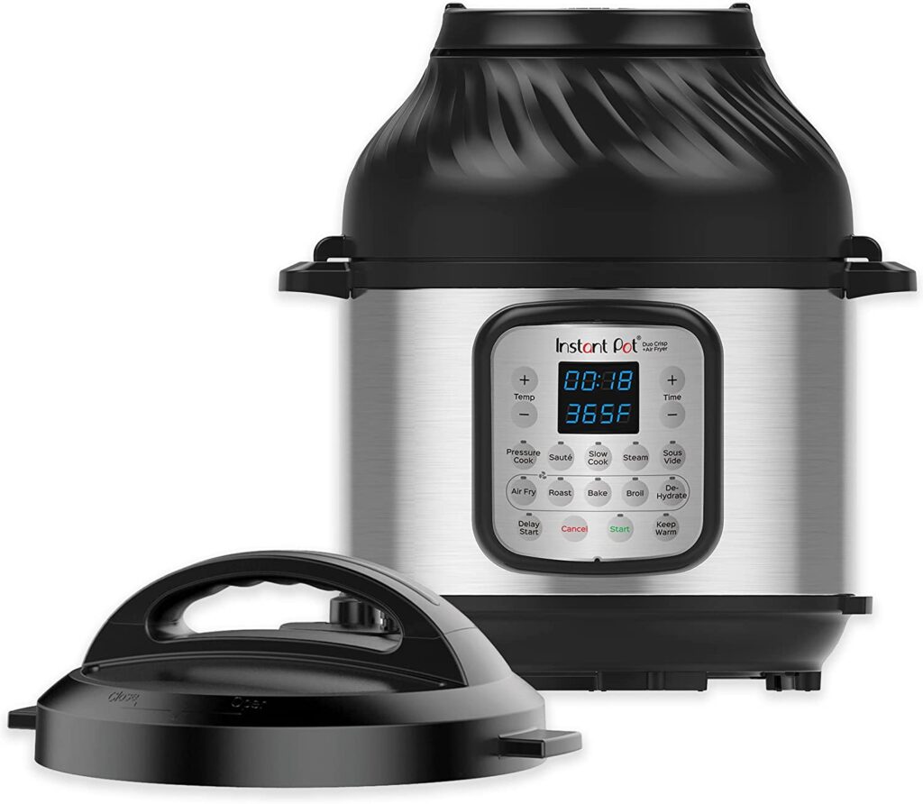 Instant Pot Duo Crisp 11-in-1: Air Fryer and Pressure Cooker